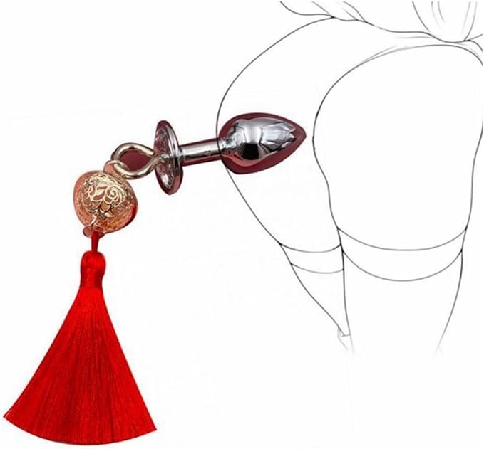Luxury Metal Tassel Tail Plug