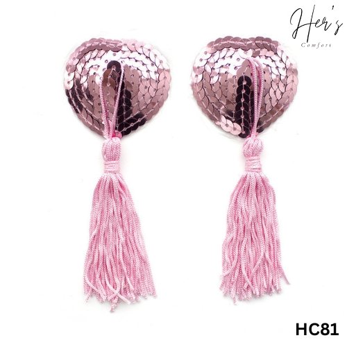 Sparkling Sequin Fashion Tassel Stick-On Covers