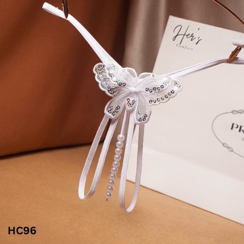 Butterfly Sequin & Pearl Detail Thong